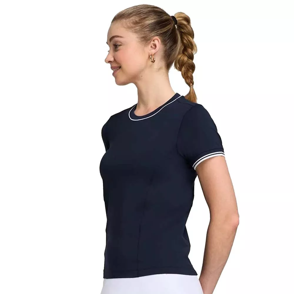Wilson Team Seamless T-Shirt Damen Marineblau
