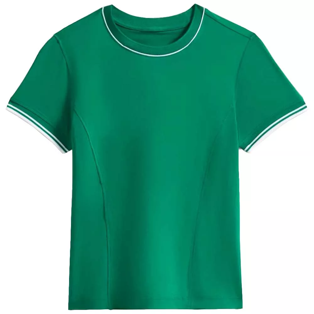 Wilson Team Seamless T-Shirt Damen Gr&uuml;n