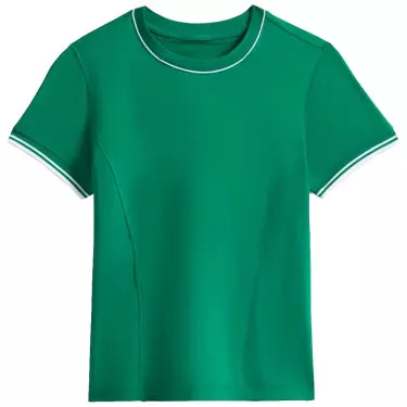 Wilson Team Seamless T-Shirt Damen Gr&uuml;n