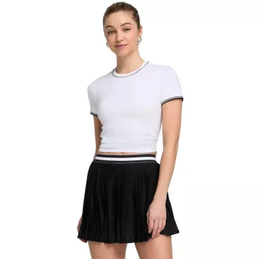 Wilson Team Pleated Rock Schwarz