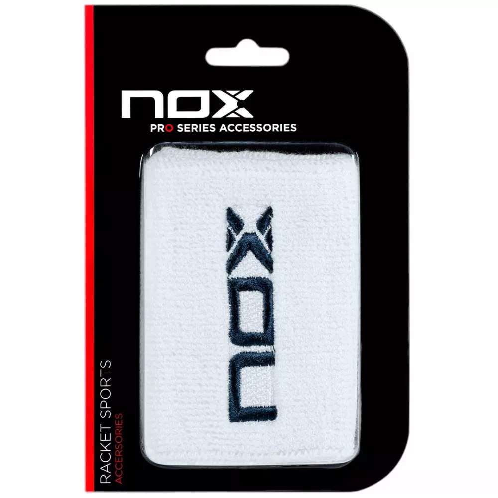 Nox Schwei&szlig;band Wei&szlig; / Marineblau