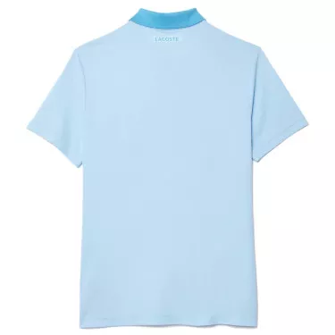 Lacoste Tennis Novak Djokovic Poloshirt Fan-Version Hellblau
