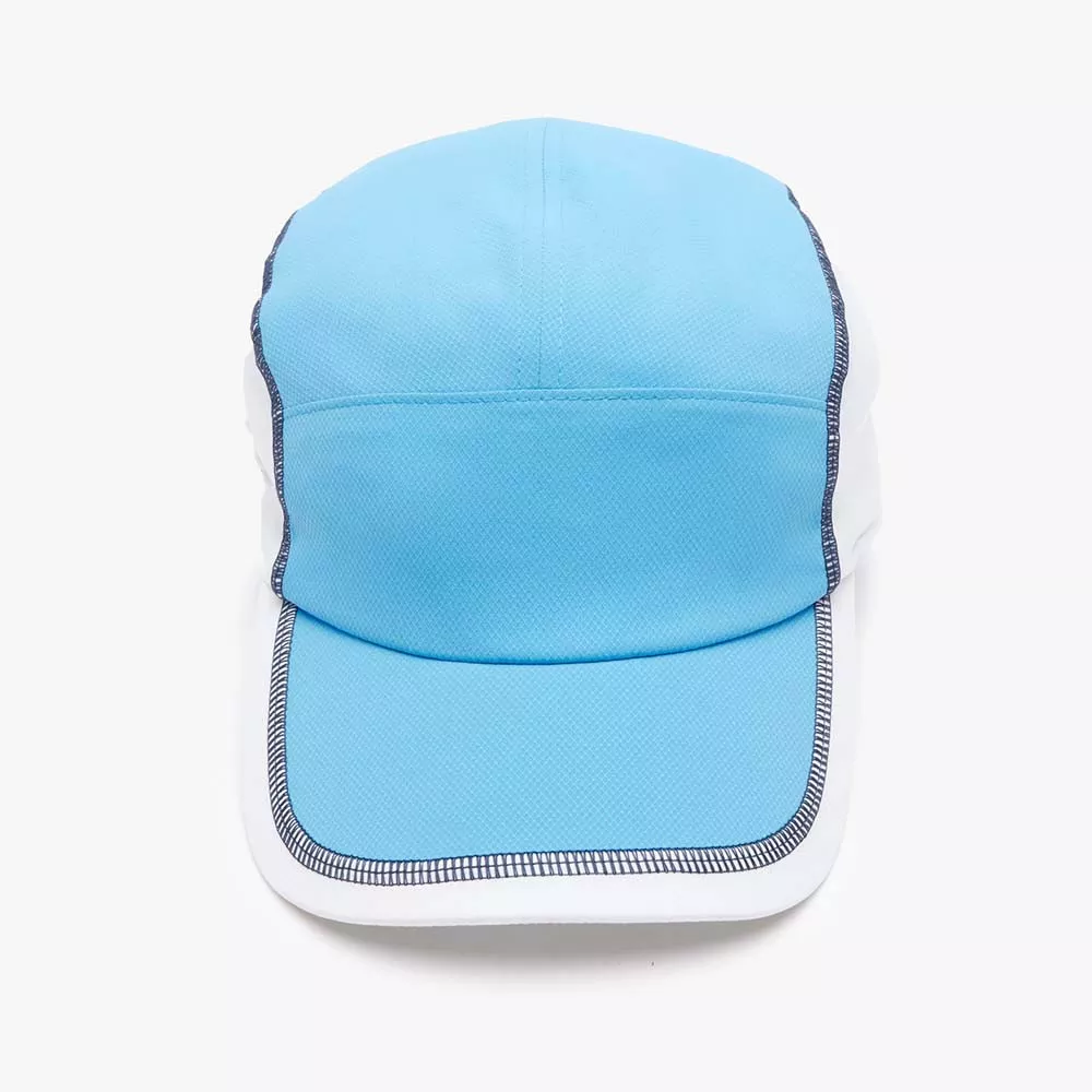 Lacoste Color-Block Cap Blau / Wei&szlig;