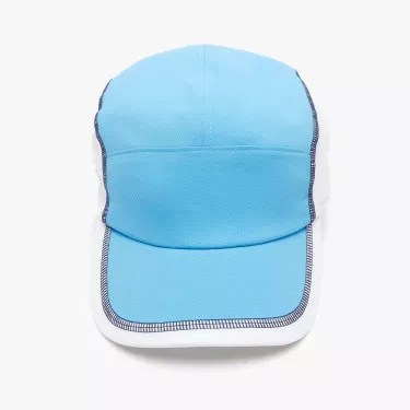 Lacoste Color-Block Cap Blau / Wei&szlig;