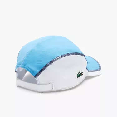 Lacoste Color-Block Cap Blau / Wei&szlig;