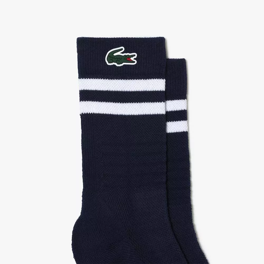 Lacoste Sport Jersey Socken Marineblau