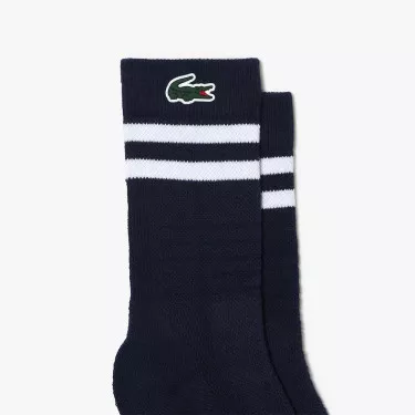 Lacoste Sport Jersey Socken Marineblau