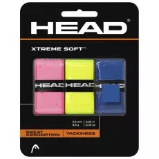Head Xtreme Soft Overgrip Rosa / Gelb / Blau 3er-Pack