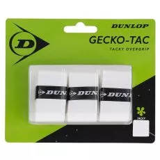 Dunlop Gecko Tac Overgrip Wei&szlig; 3er-Pack