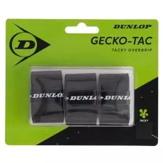 Dunlop Gecko Tac Overgrip Schwarz 3er-Pack