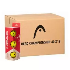 Head Championship 40 Pickleballs (12 Boxen &agrave; 3 B&auml;lle)