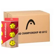 Head Championship 40 Pickleballs (12 Boxen &agrave; 6 B&auml;lle)