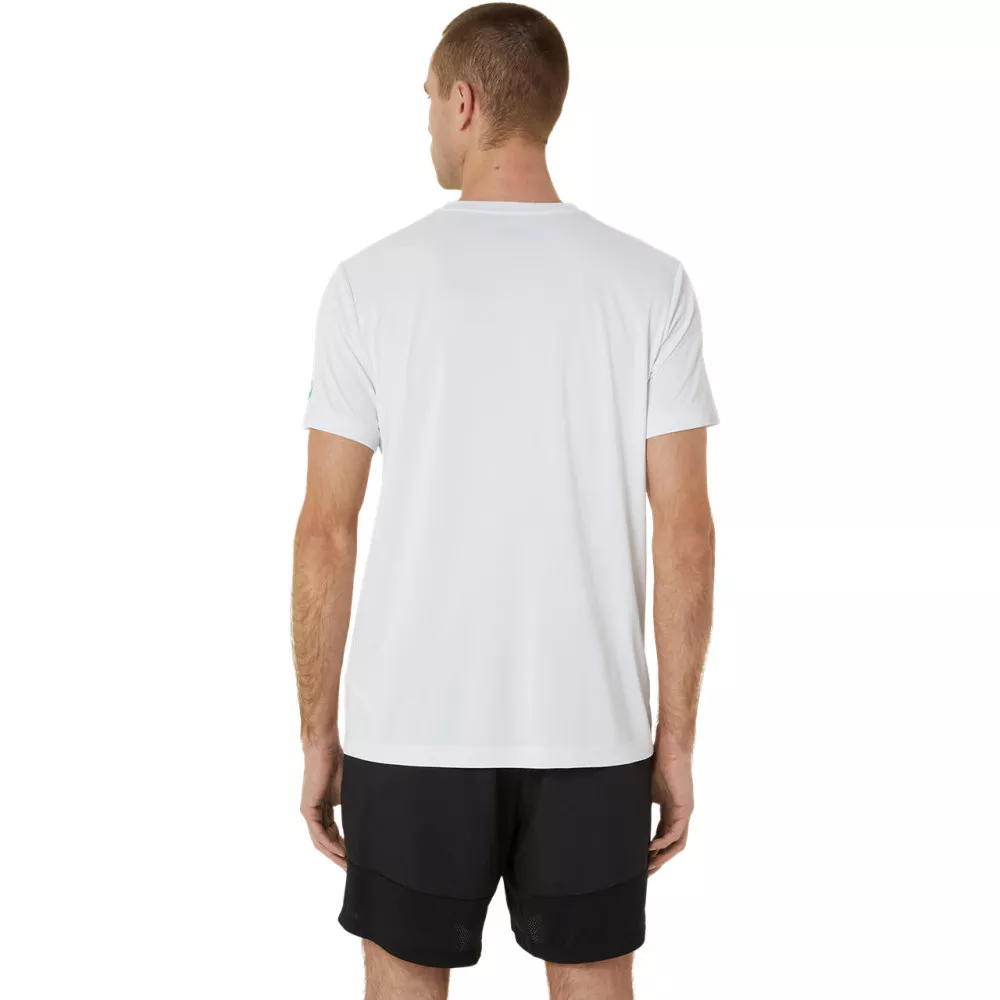 Asics Court Graphic T-Shirt Wei&szlig;