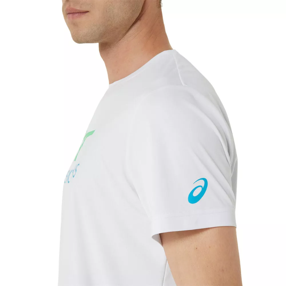 Asics Court Graphic T-Shirt Wei&szlig;