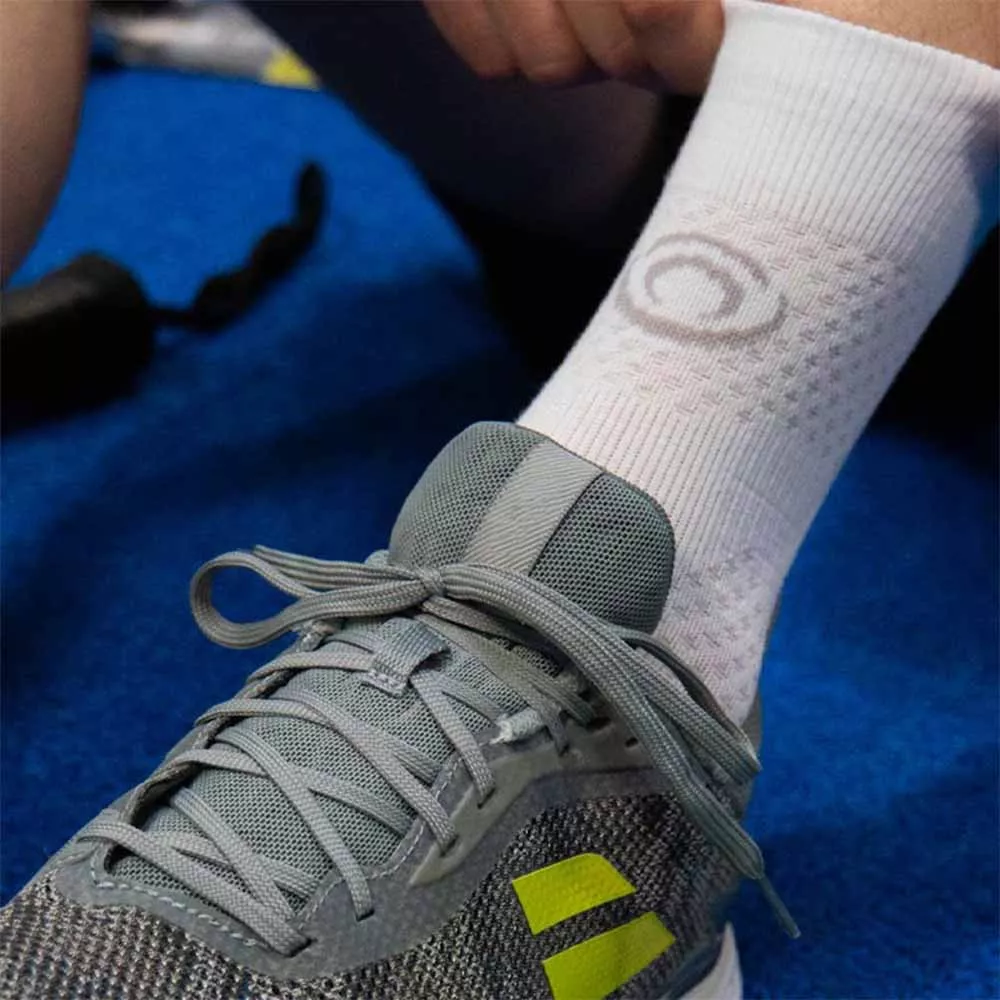 BV Sport Padel Socken hoch Wei&szlig;