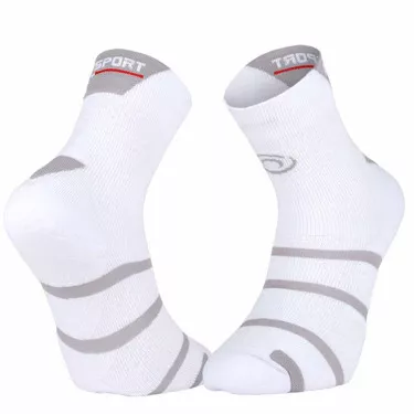 BV Sport Padel Socken hoch Wei&szlig;