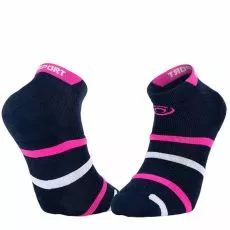 BV Sport Padel Socken kurz Blau / Rosa