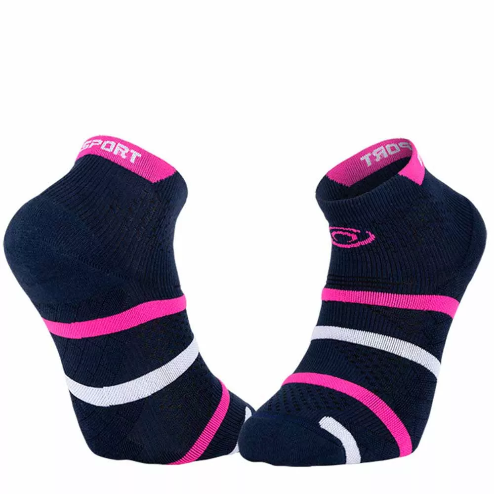 BV Sport Padel Socken kurz Blau / Rosa
