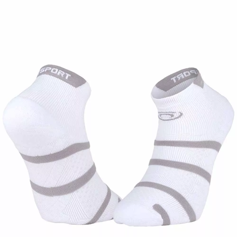 BV Sport Padel Socken kurz Wei&szlig;