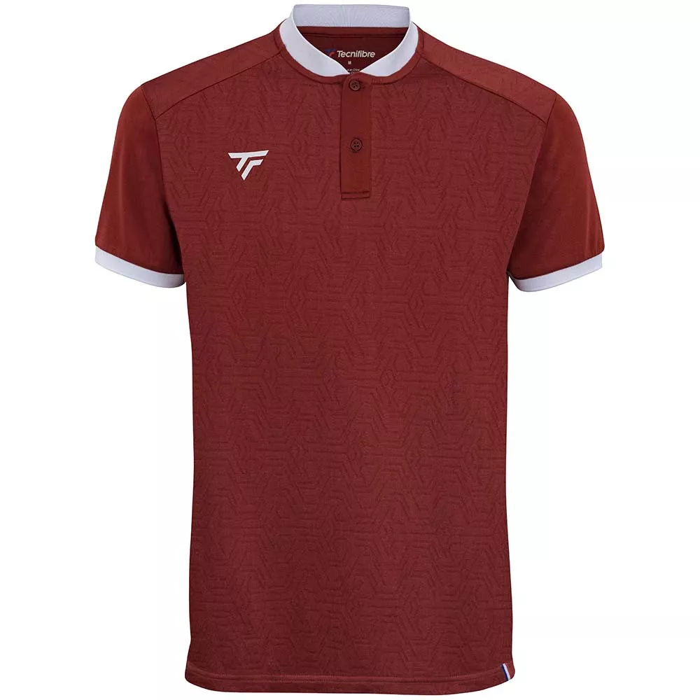 Tecnifibre Team Mesh Poloshirt Rot