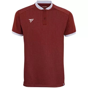 Tecnifibre Team Mesh Poloshirt Rot