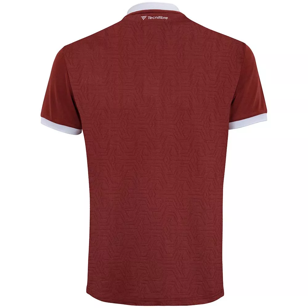 Tecnifibre Team Mesh Poloshirt Rot