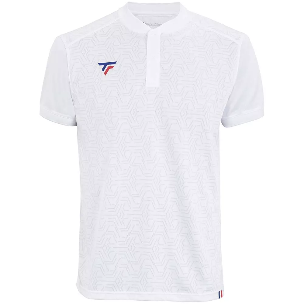 Tecnifibre Team Mesh Poloshirt Wei&szlig;