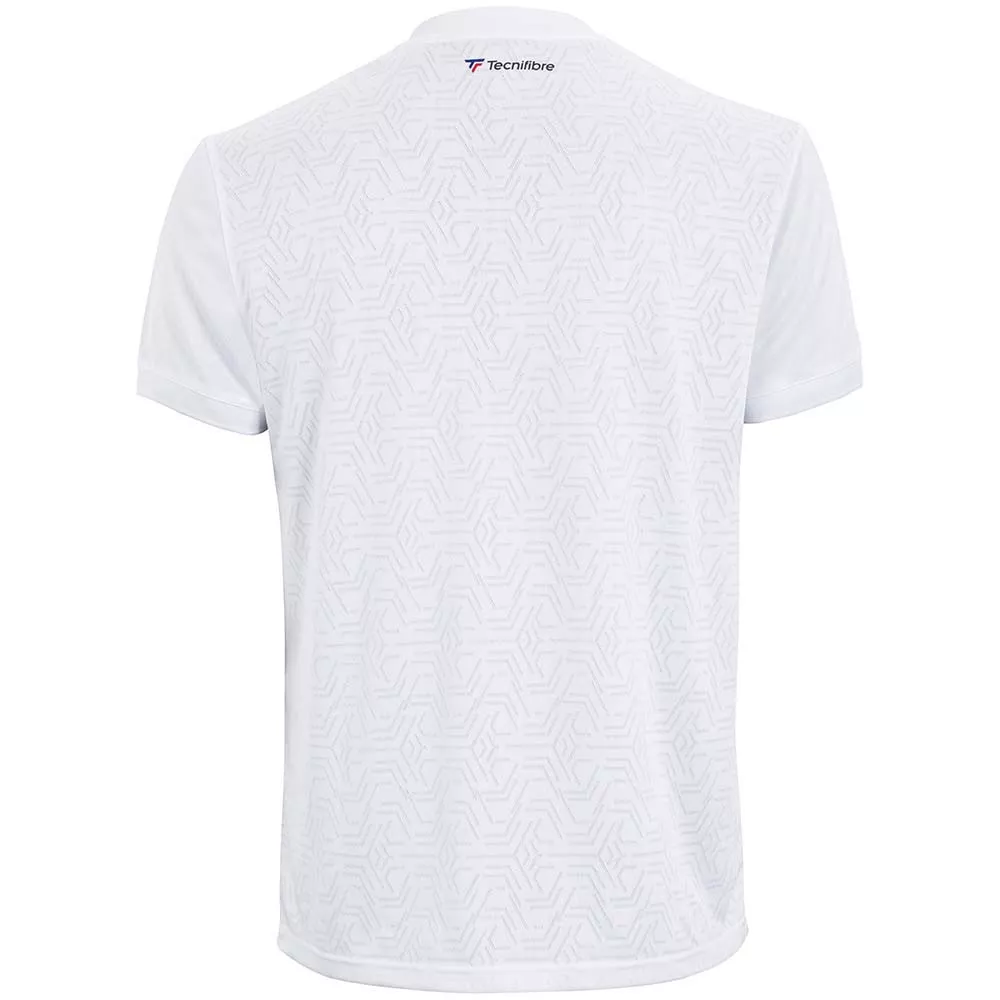 Tecnifibre Team Mesh Poloshirt Wei&szlig;
