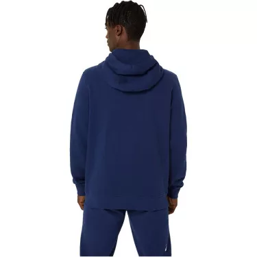 Asics Logo Kapuzenpullover Marineblau