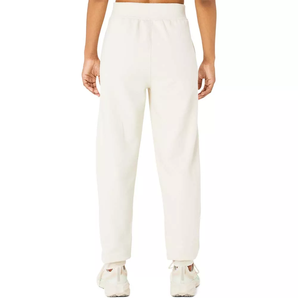 Asics Logo Hose Damen Cremewei&szlig;