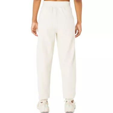 Asics Logo Hose Damen Cremewei&szlig;