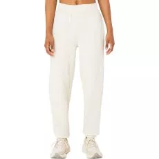 Asics Logo Hose Damen Cremewei&szlig;