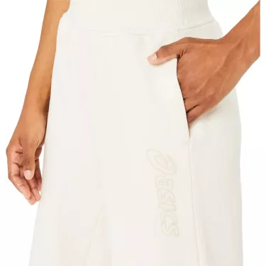 Asics Logo Hose Damen Cremewei&szlig;