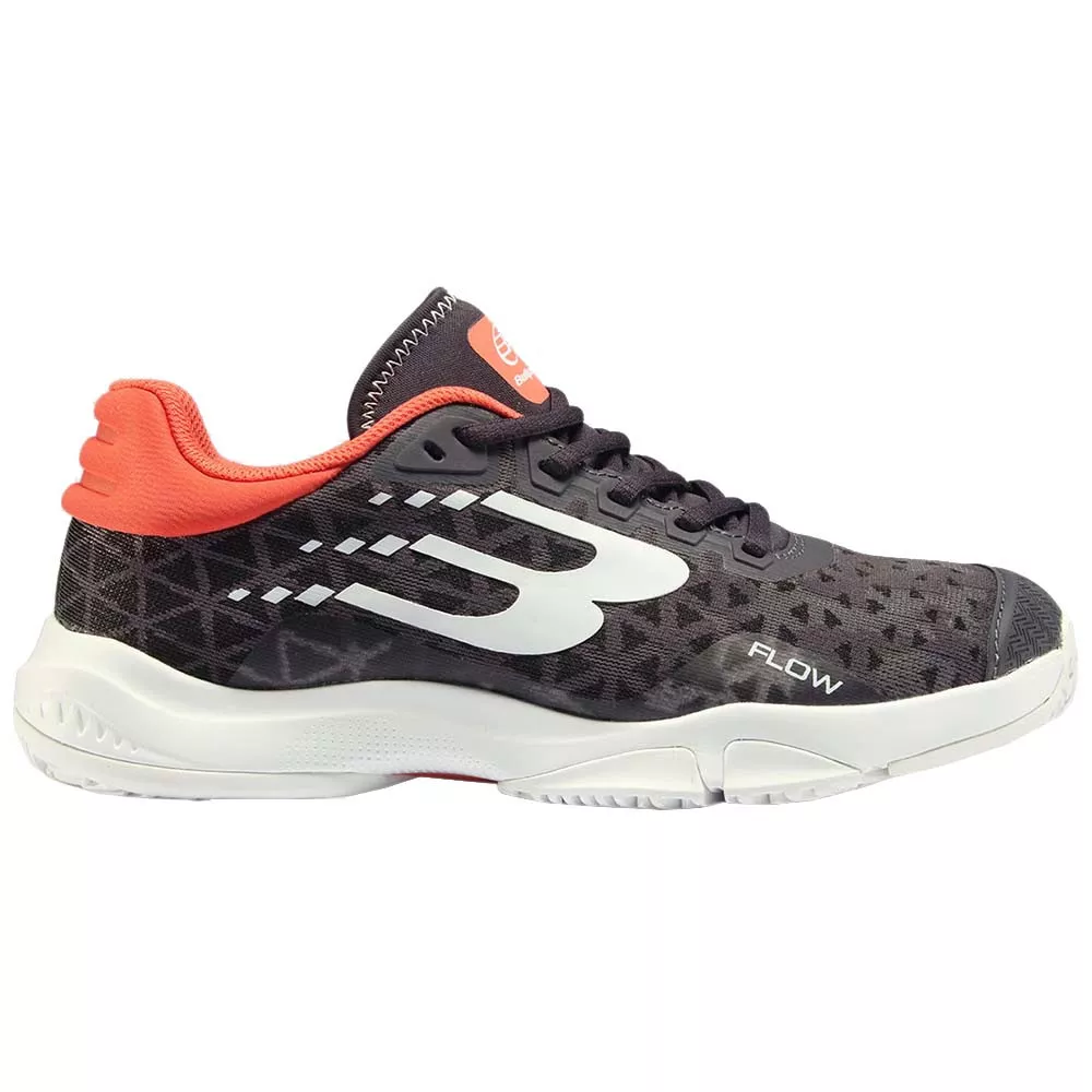 Bullpadel Flow 24I Padelschuhe Damen Schwarz / Orange