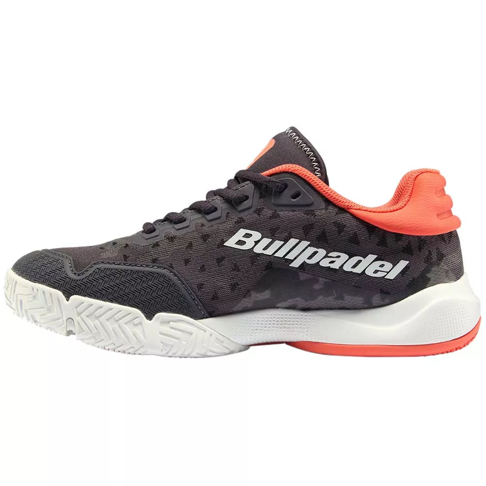 Bullpadel Flow 24I Padelschuhe Damen Schwarz / Orange