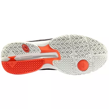 Bullpadel Flow 24I Padelschuhe Damen Schwarz / Orange
