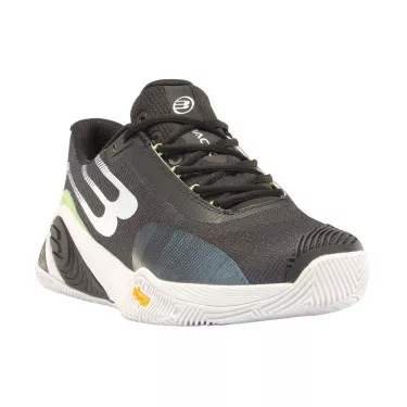 Bullpadel Hack Vibram 24I Padelschuhe Schwarz / Gr&uuml;n