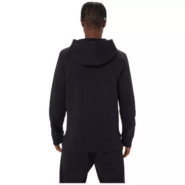 Asics Logo Kapuzenpullover Schwarz