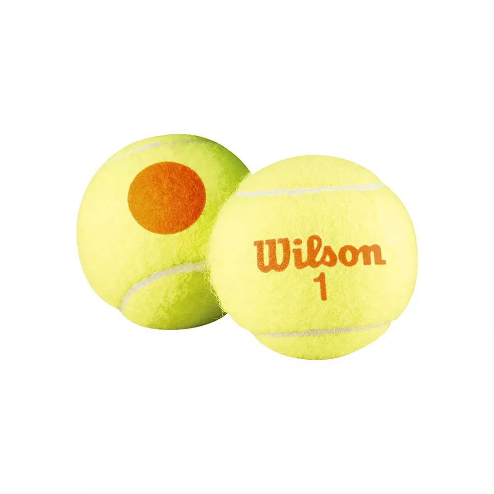 Wilson Starter Tennisb&auml;lle 3er-Beutel Orange