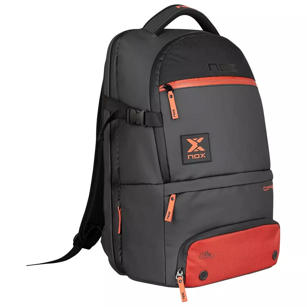 Nox Luxury Open Series Rucksack Schwarz / Rot