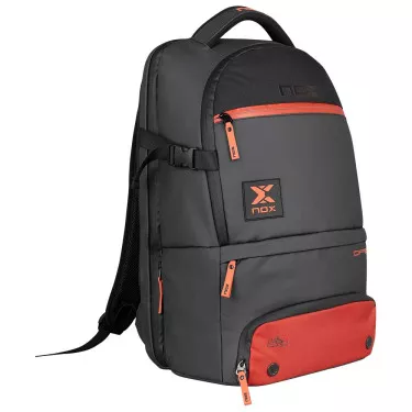 Nox Luxury Open Series Rucksack Schwarz / Rot