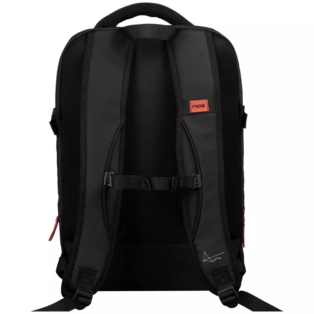 Nox Luxury Open Series Rucksack Schwarz / Rot