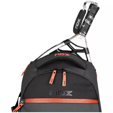 Nox Luxury Open Series Rucksack Schwarz / Rot