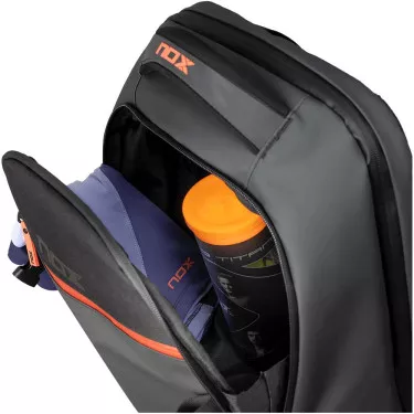 Nox Luxury Open Series Rucksack Schwarz / Rot
