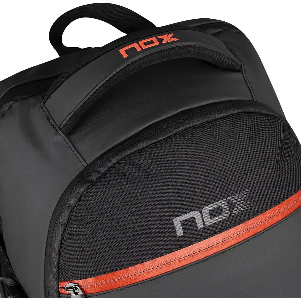 Nox Luxury Open Series Rucksack Schwarz / Rot