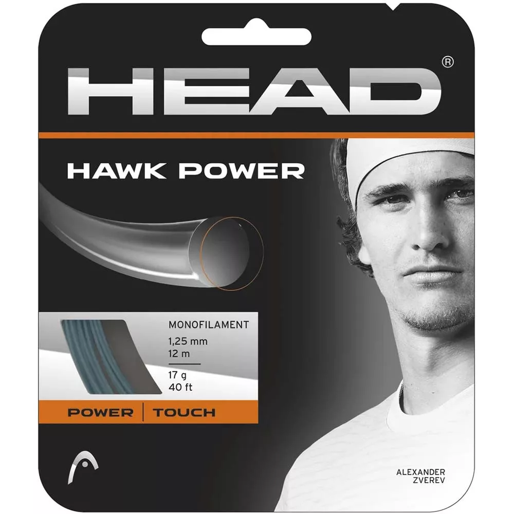 Head Hawk Power Petrol Tennissaite 12 m