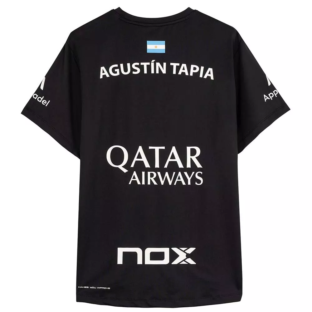 Nox AT10 Agust&iacute;n Tapia T-Shirt Schwarz