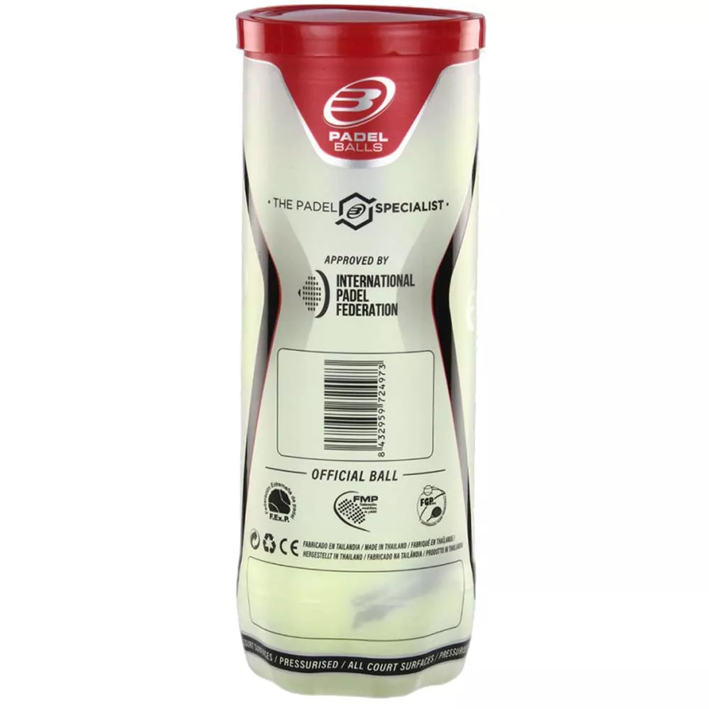 Bullpadel Premium Pro Padelb&auml;lle 3er-Dose