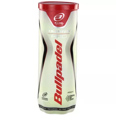 Bullpadel Premium Pro Padelb&auml;lle 3er-Dose