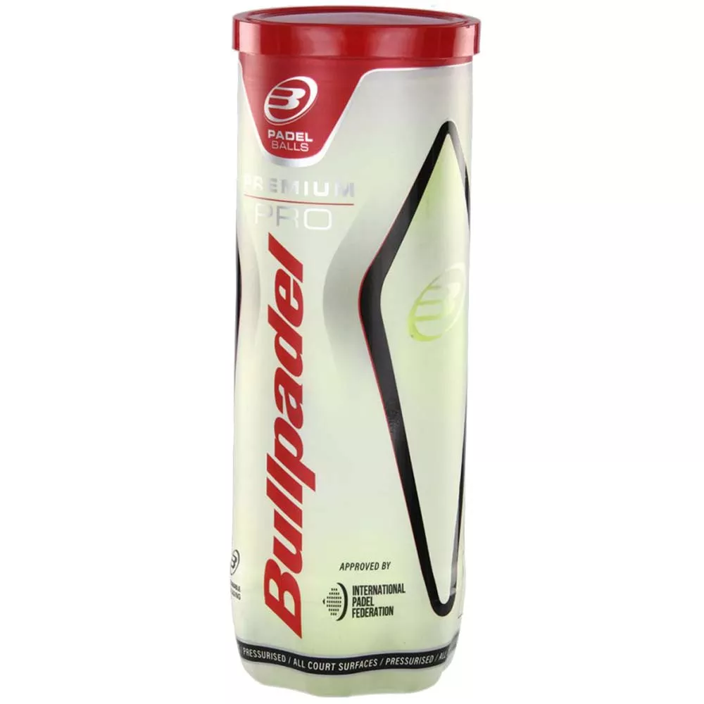 Bullpadel Premium Pro Padelb&auml;lle 3er-Dose